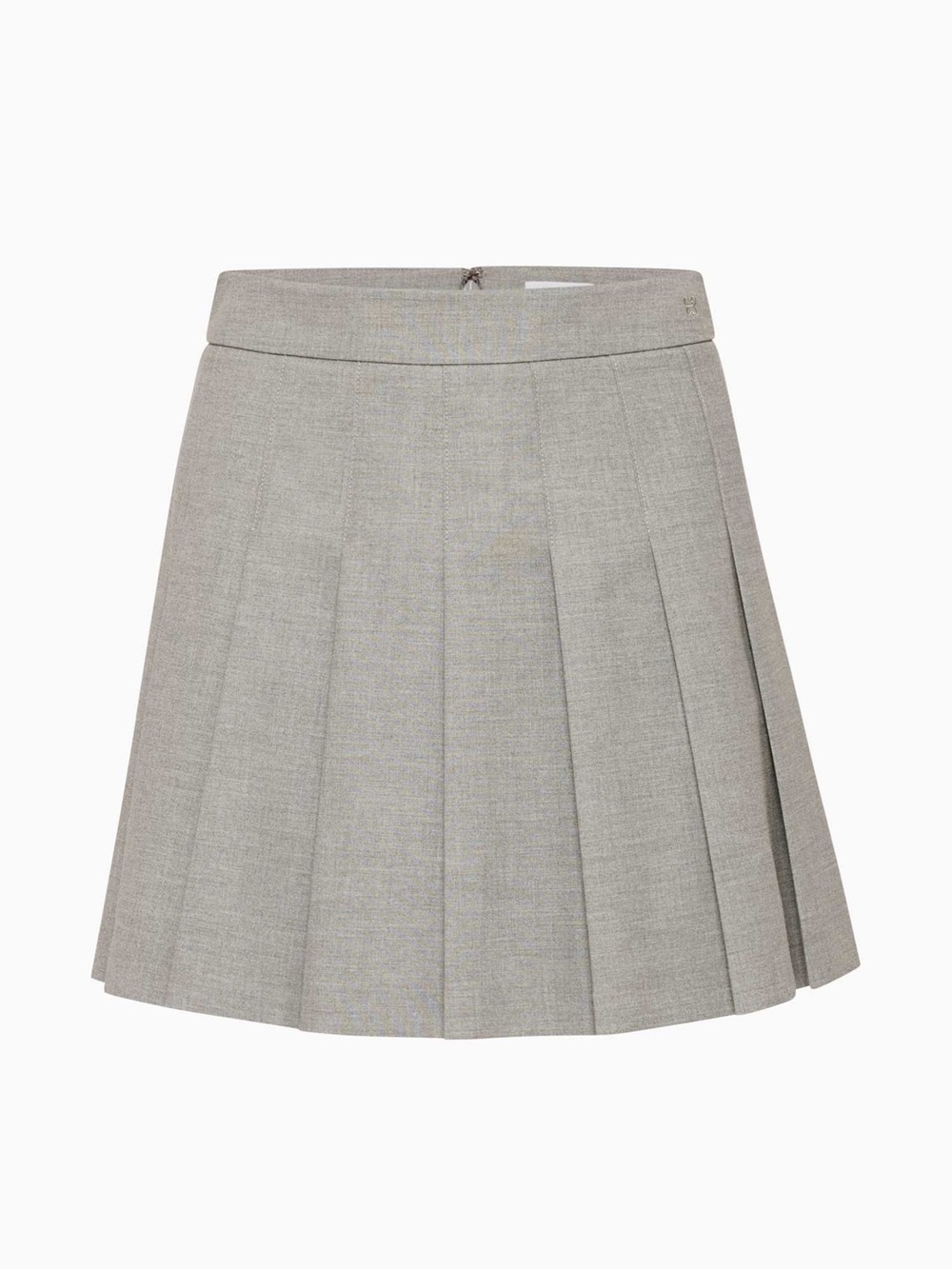 Sunday Best Olive Micro Pleated Skirt